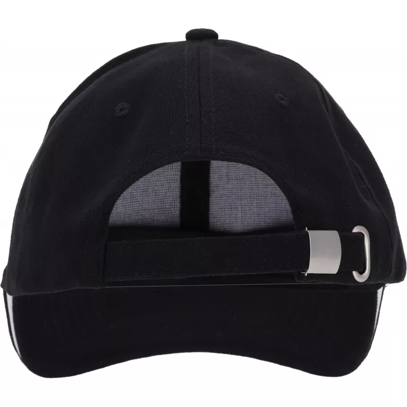 Czapka z daszkiem 6 paneli SAN FRANCISCO - czarny (046603)