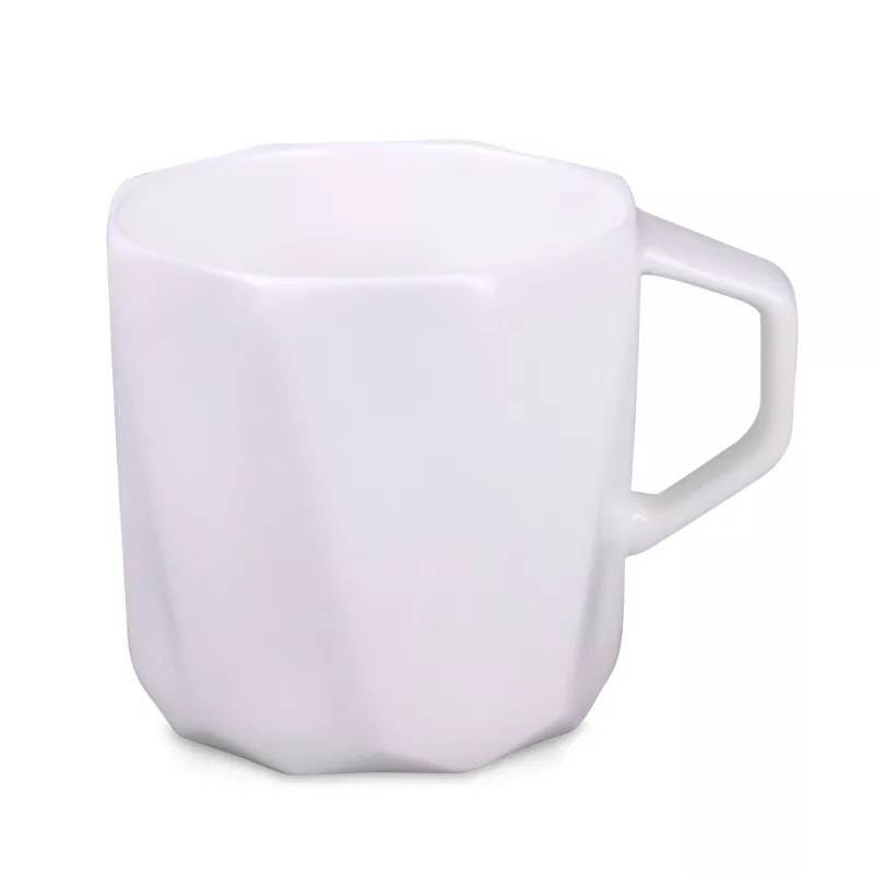 Kubek porcelanowy Crown (320 ml) - biały (M/550-BIAŁY)