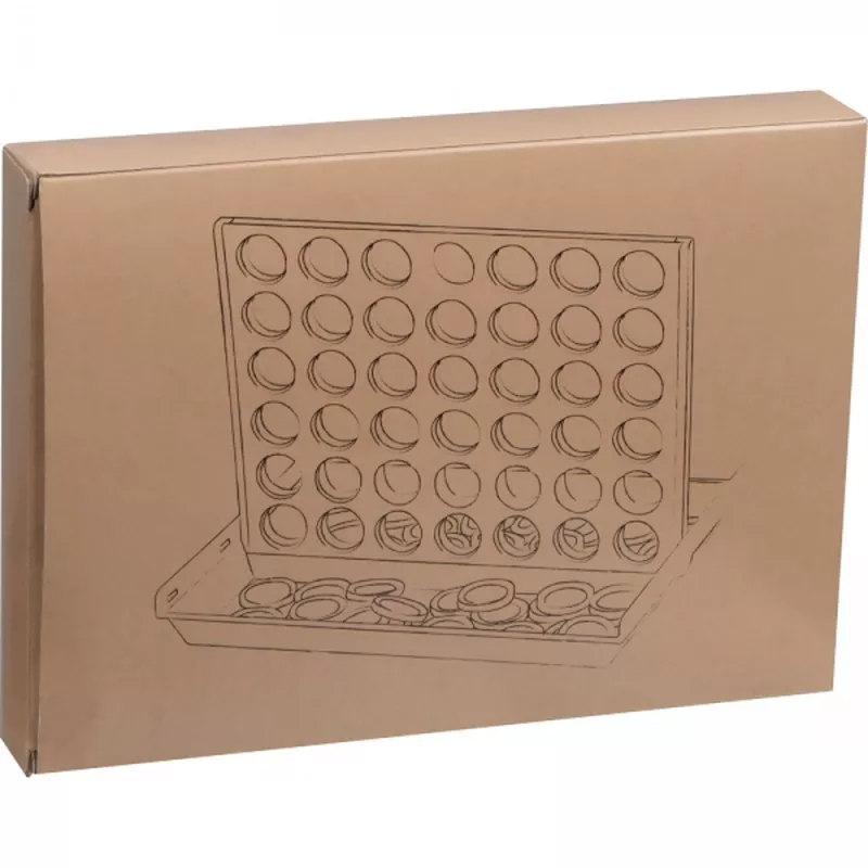 Gra 4 in a row TIMO - turkusowy (5229214)