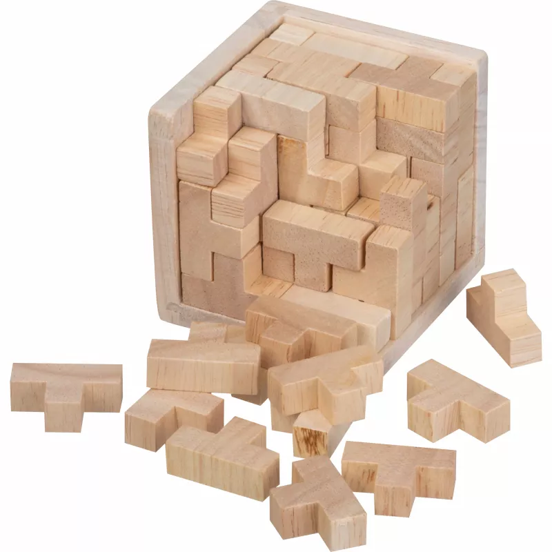 Gra drewniana WAYNE - drewniany jasny (5559113)