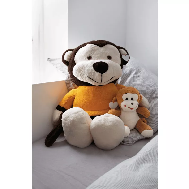 Duża pluszowa małpka - brązowy (56-0502627)