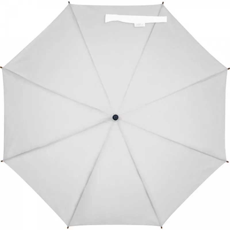 Parasol automatyczny ø105 cm RPET CHRISTINE - biały (4243606)