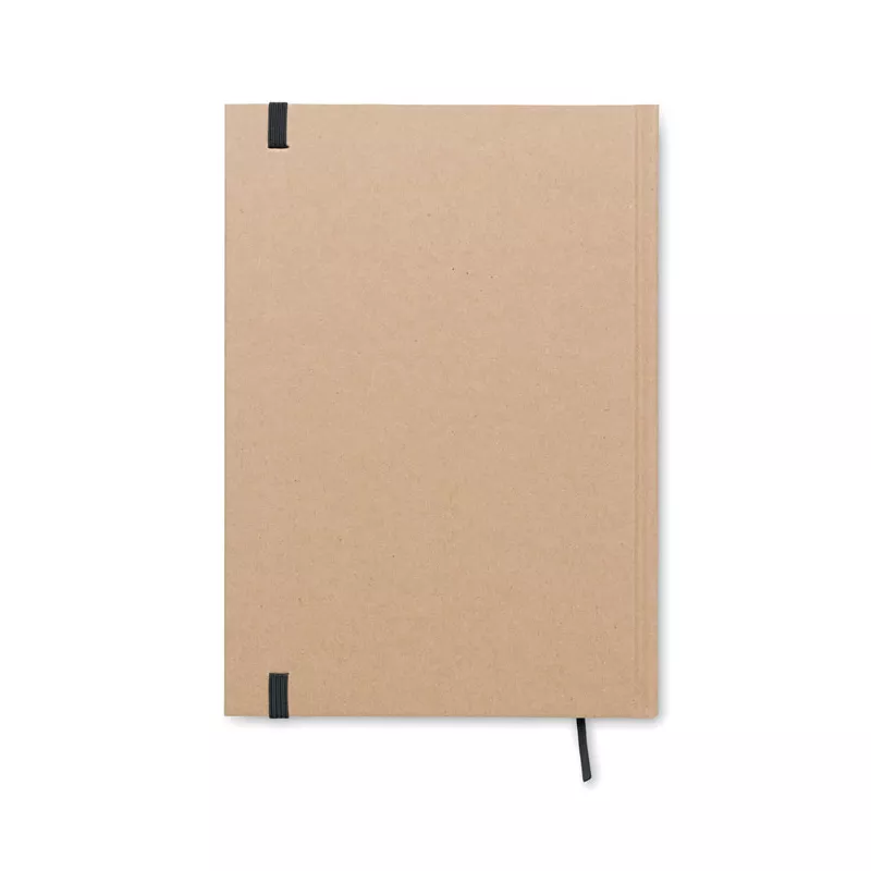 Notes A5 z recyklingu 100 kartek w linię MUSA - Czarny (MO6640-03)