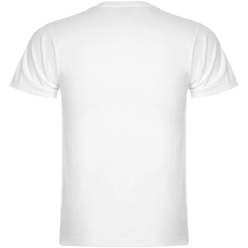 Samoyedo koszulka męska z krótkim rękawem i dekoltem w serek - Biały (R6503-WHITE)