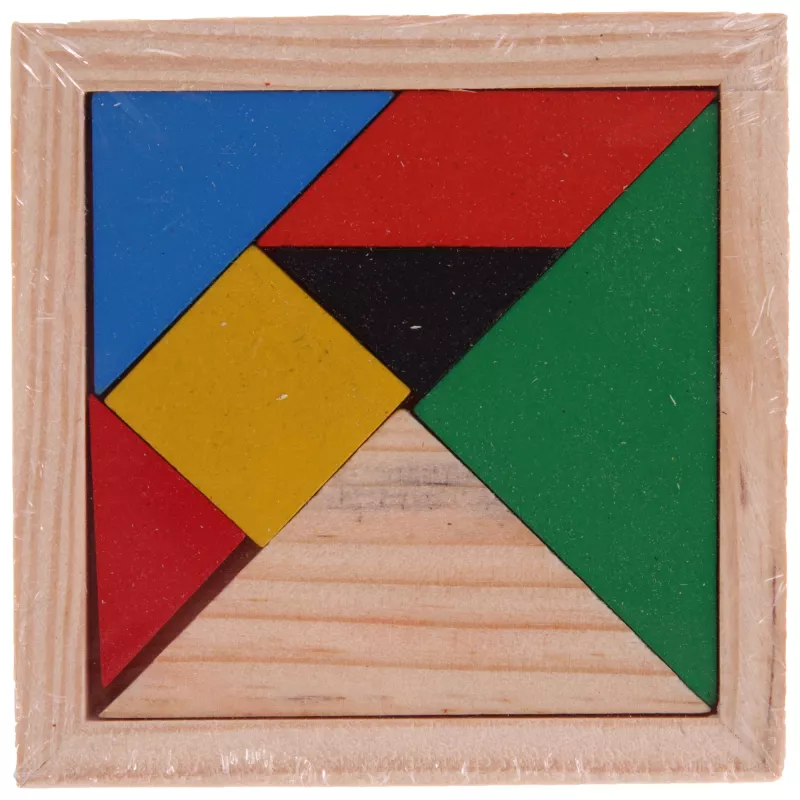 Puzzle tangram - wielokolorowy (V7663-99)