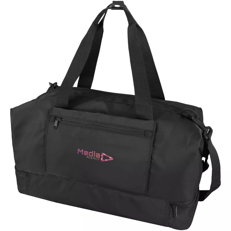 Trip Aware™, torba podróżna wykonana z materiałów z recyklingu, 42 l - Czarny (12076390)