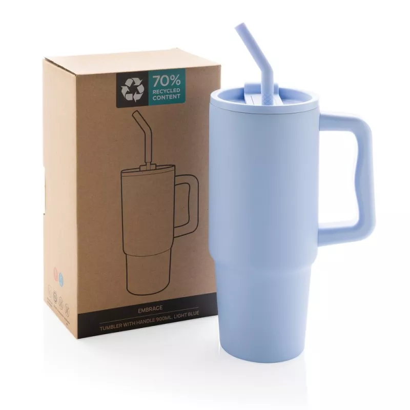 Kubek termiczny 900 ml Embrace - light blue (P437.3005)