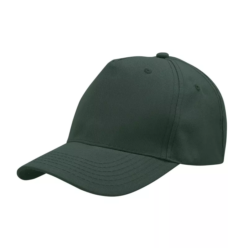 Czapka z daszkiem z poliestru poly twill 160 g/m² #4011 - Zielony butelkowy (HW-4011-BOTTLE GREEN)