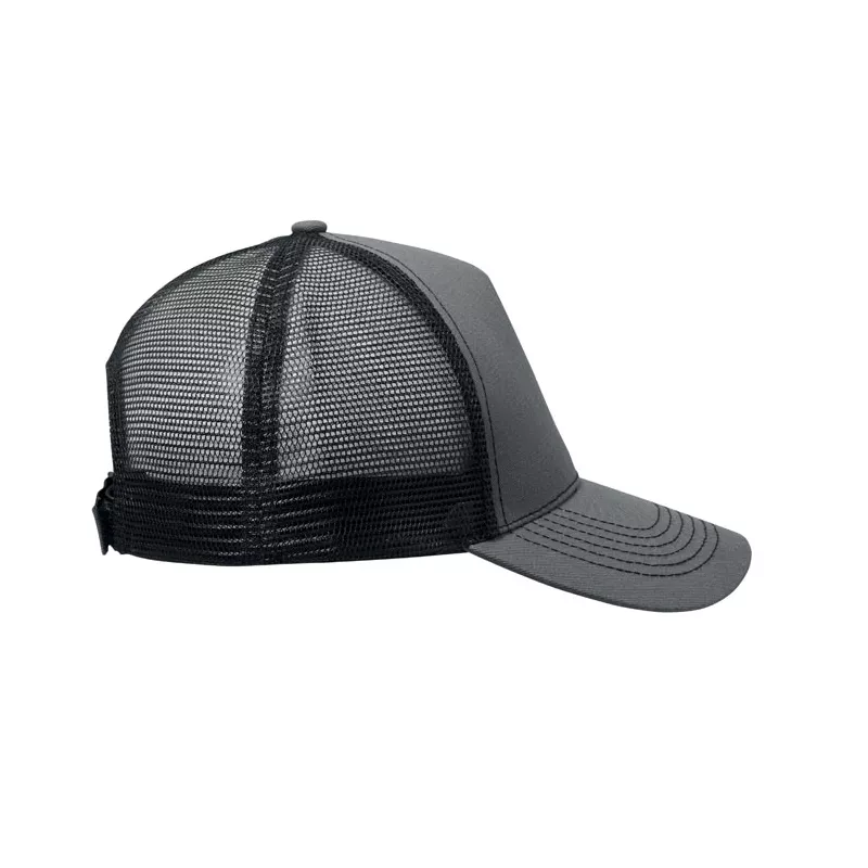 Czapka z daszkiem trucker bawełniana 250 g/m² BLIST - Kamienny Szary (MO2986-15)