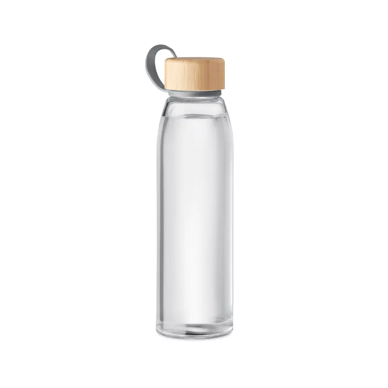 Butelka szklana 500 ml FJORD WHITE - Przezroczysty (MO6246-22)