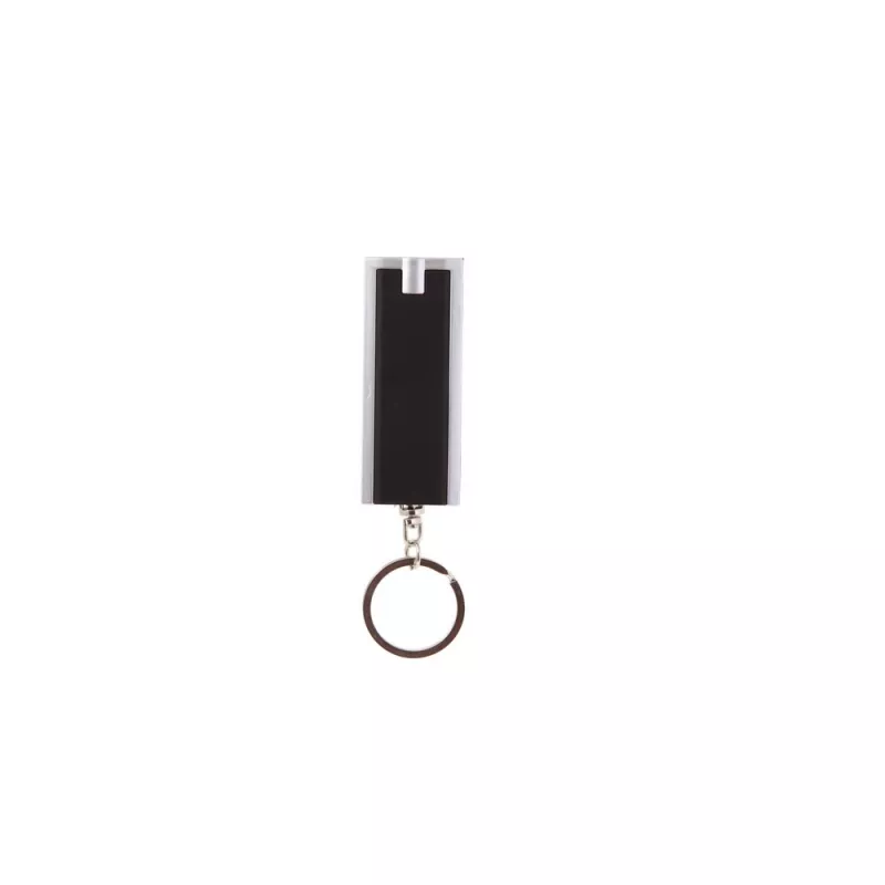 Brelok do kluczy, lampka 1 LED - czarny (V2122/A-03)