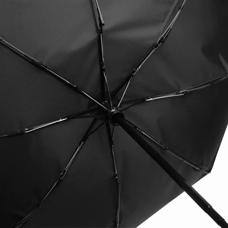 Automatycznie otwierany i składany, wiatroodporny parasol kieszonkowy CALYPSO - czarny (56-0101271)