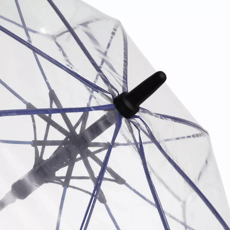 Automatyczny parasol - niebieski, transparentny (56-0103400)