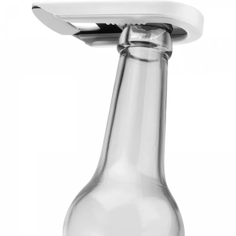 Otwieracz do butelek plastikowy UGO - biały (8302006)