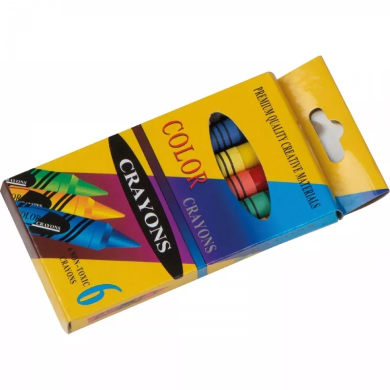 Torba z juty do kolorowania z kredkami 6 kolorów ELISA - beżowy (6396513)