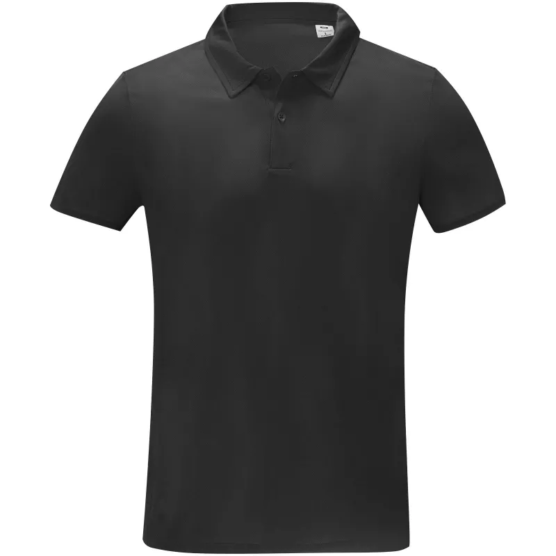 Deimos męska koszulka polo o luźnym kroju - Czarny (39094-BLACK)