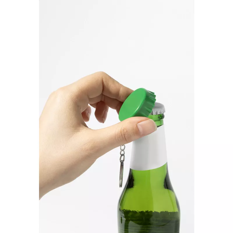 Popcap brelok z otwieraczem do butelek RABS - ciemno zielony (AP800336-07A)