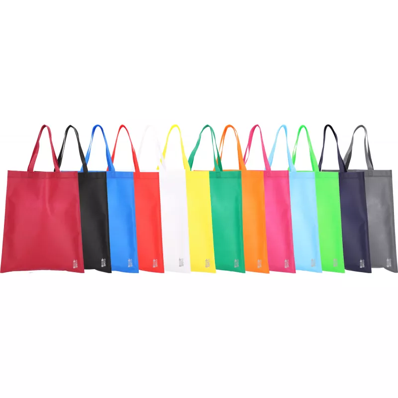 Torba non-woven z krótkimi uszami 80g/m2 PELAGIA - czarny (6480403)