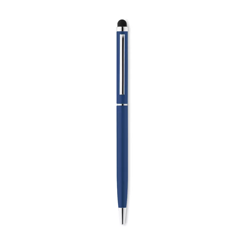 Długopis aluminiowy z rysikiem NEILO TOUCH - Niebieski (MO8209-04)