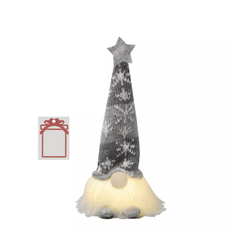 Świąteczny skrzat - szary (56-0902398)