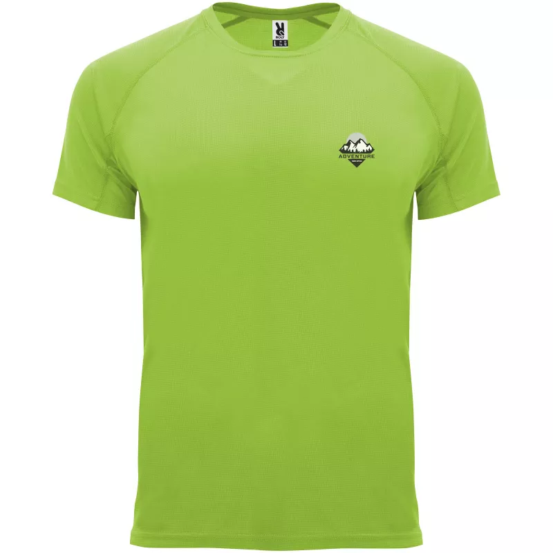 Bahrain sportowa koszulka dziecięca z krótkim rękawem - Lime / Green Lime (K0407-LMGRLIME)