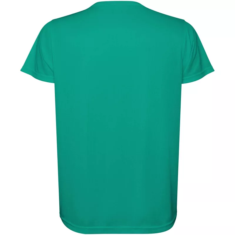 Estoril short sleeve kids t-shirt - Zielony jadeitowy (K0430-JADE)