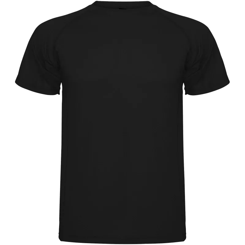 Koszulka poliestrowa 150 g/m² ROLY MONTECARLO 0425 - Czarny (R0425-BLACK)