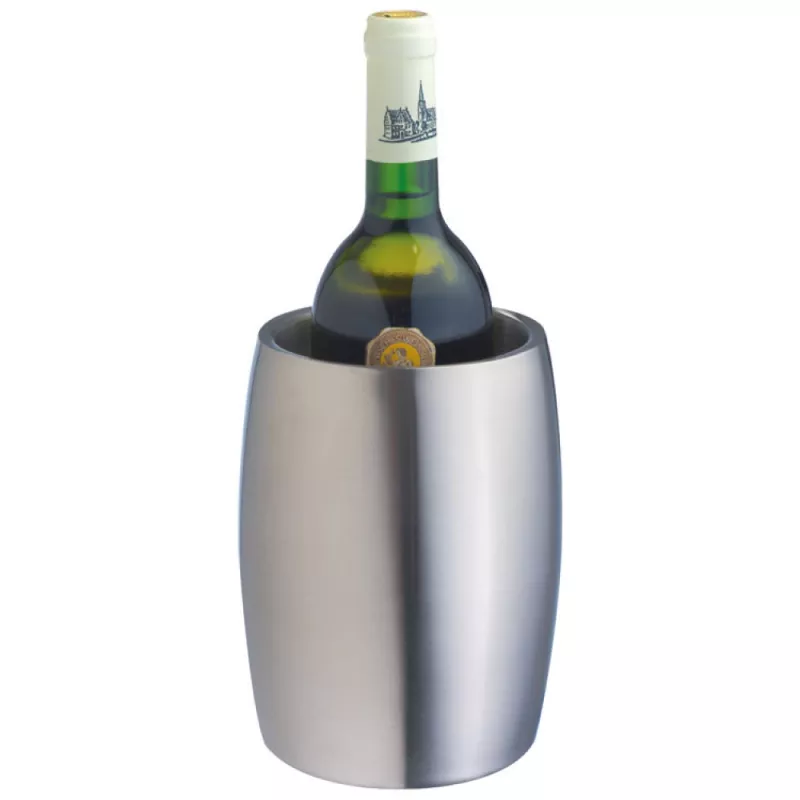 Chłodziarka cooler reklamowy do wina - szary (8287007)