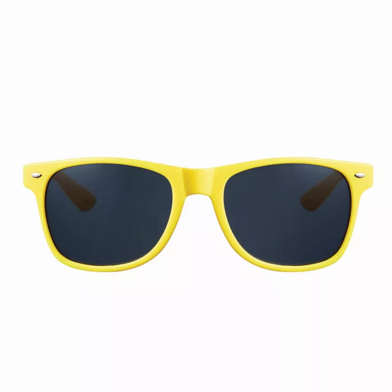 Okulary przeciwsłoneczne STYLISH - żółty (56-0603058)