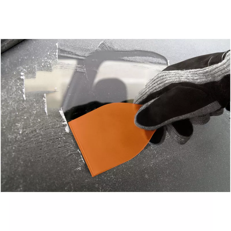 Skrobaczka do lodu Chilly 2.0 z PET z recyklingu - Pomarańczowy (10425331)