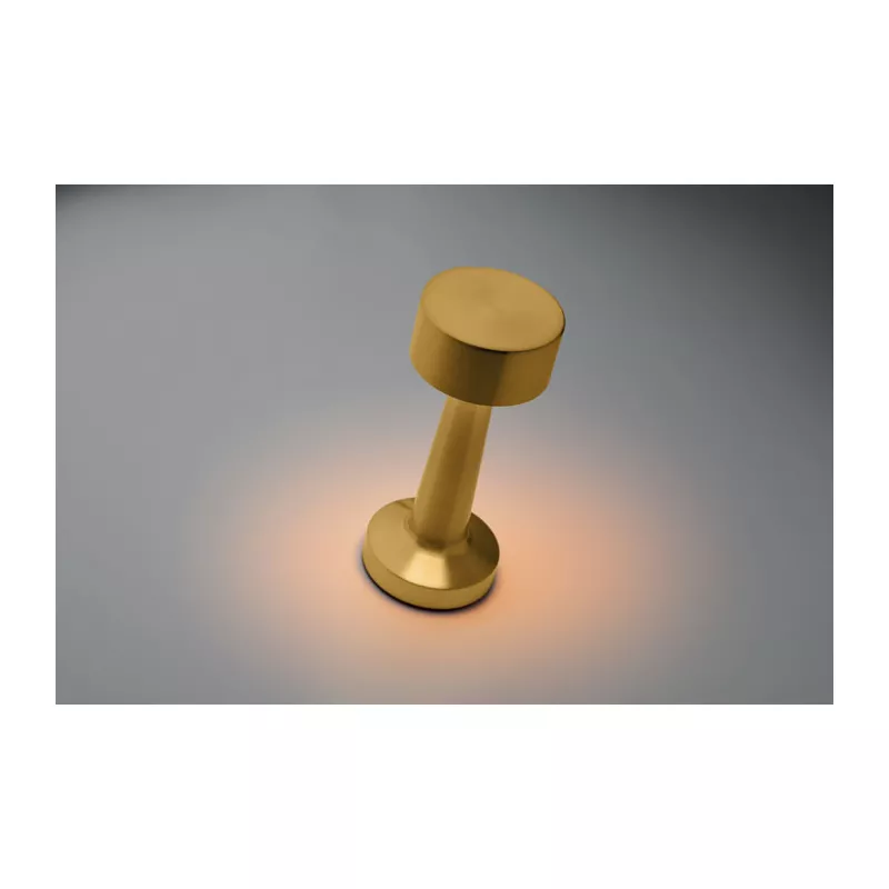 Lampka stołowa LED metalowa 1200 mAh HIERLUZ - Matowy Zloty (MO2478-98)