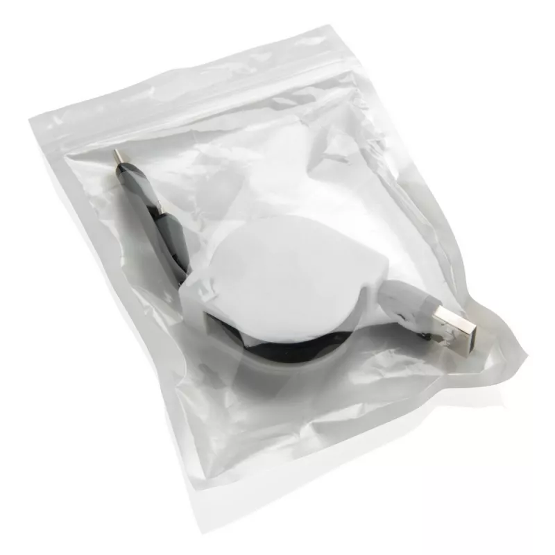 Zwijany kabel do ładowania i synchronizacji 3 w 1 - czarny (P302.221)