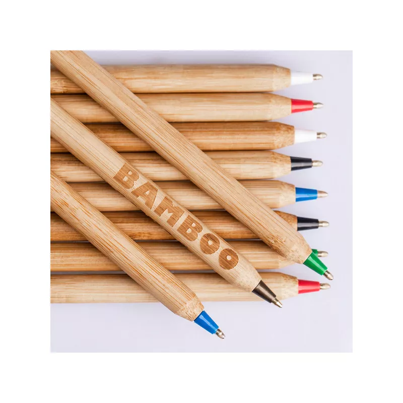 Długopis bambusowy Chavez - zielony (R73438.05)