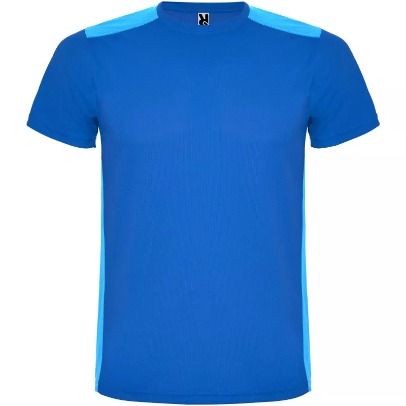 Detroit sportowa koszulka unisex z krótkim rękawem - Błękit królewski-Light Royal (R6652-LROYAL-ROYAL)
