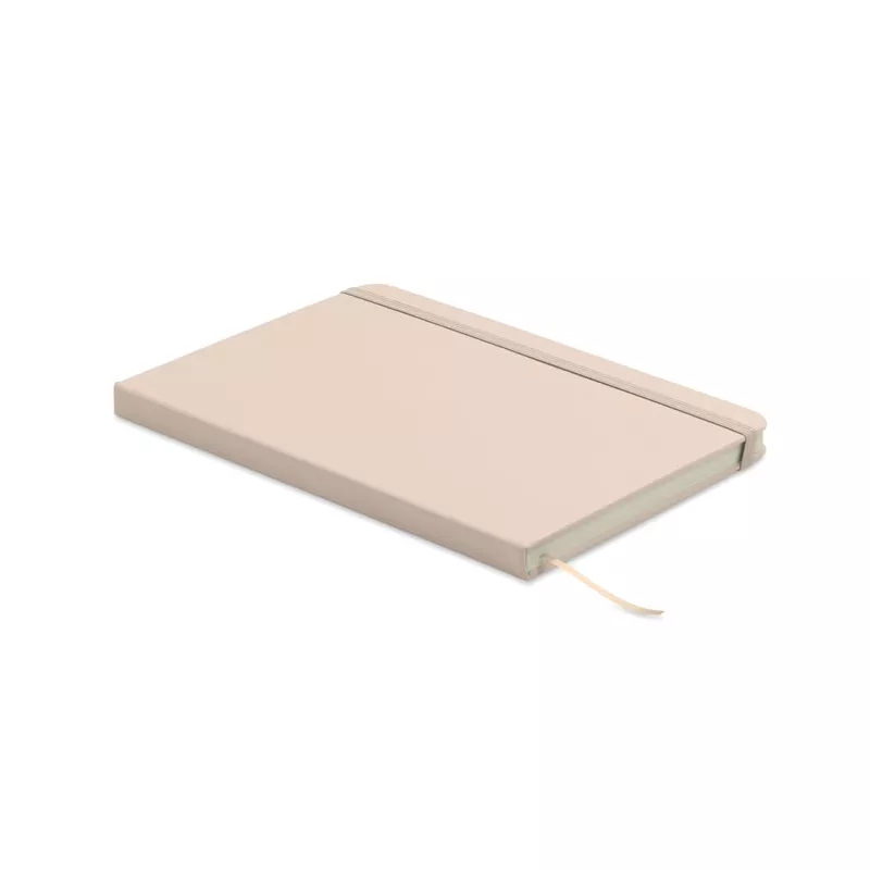 Notes A5 w okładce z PU 96 kartek w linię ARCOLOOP - Zgaszona Biel (MO3124-43)