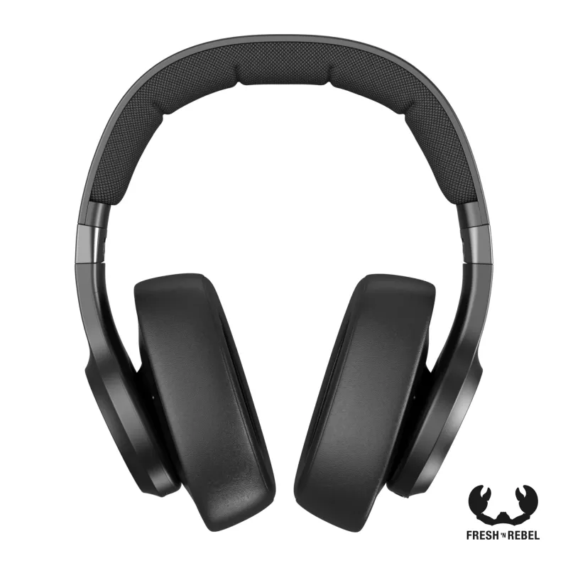 3HP4102 | Fresh 'n Rebel Clam 2 ANC Bluetooth Over-ear Headphones - ciemnoszary (LT49726-N0060)