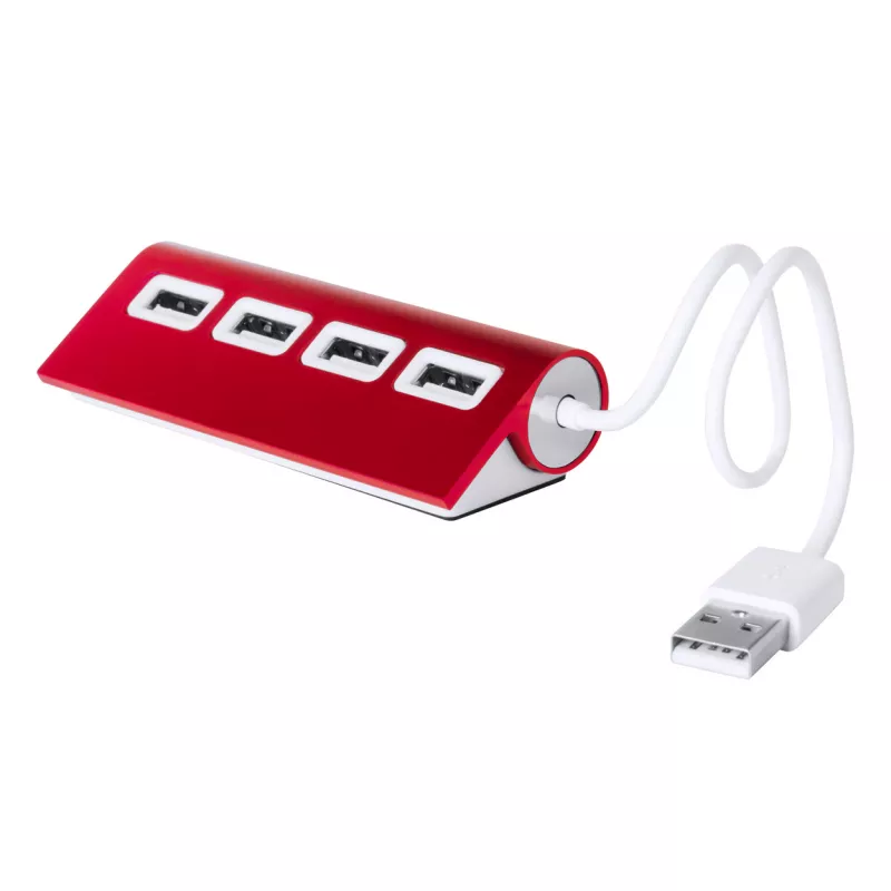 Weeper USB hub - czerwony (AP781137-05)