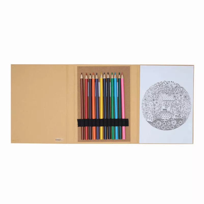 Zestaw do kolorowania COLORFUL BOOK - brązowy (56-0504112)