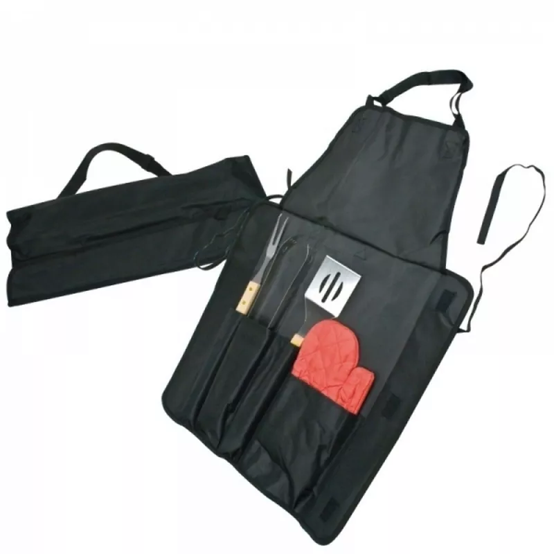 Zestaw do grilla AURORA - czarny (807703)