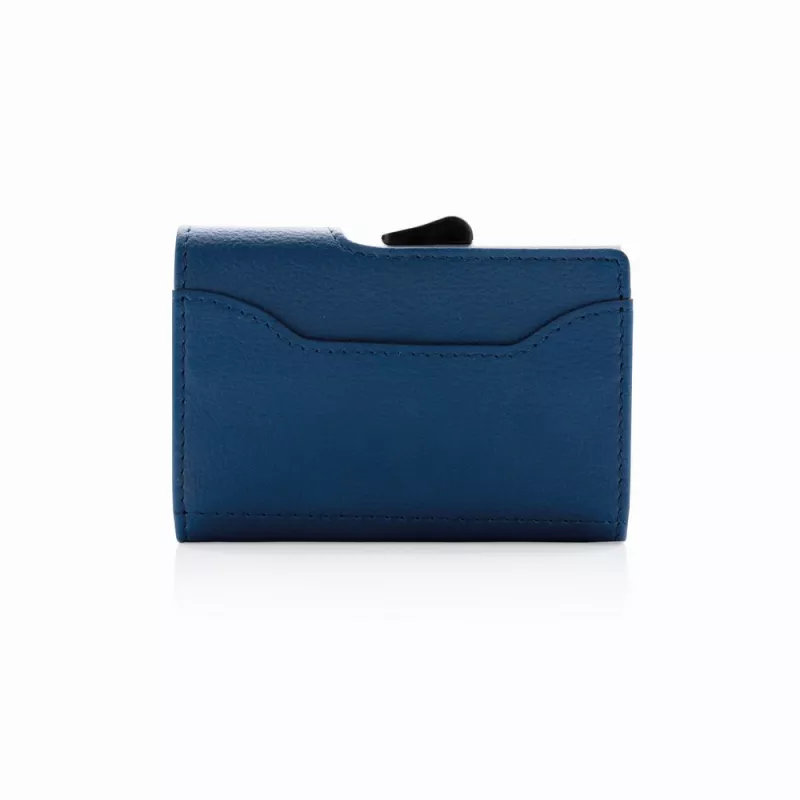 Etui na karty kredytowe i portfel C-Secure, ochrona RFID - niebieski (P850.515)