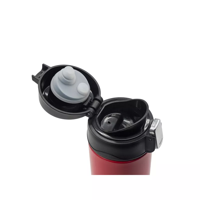 Kubek próżniowy Bergen 340 ml - czerwony (R08479.08)