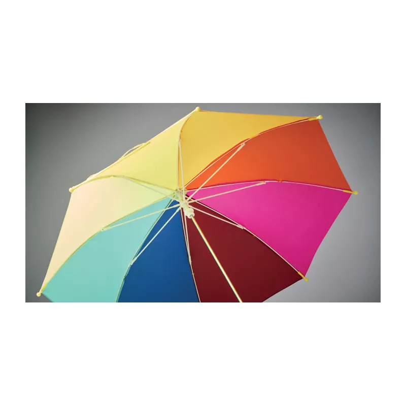 Parasol dziecięcy 18" z tęczowym wzorem ARCO - Wielokolorowy (MO2287-99)