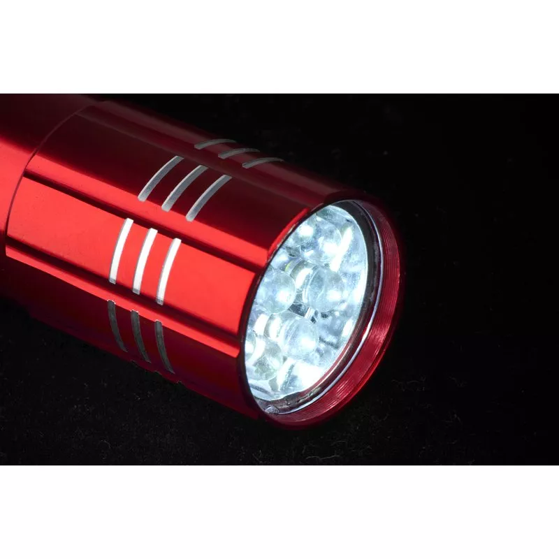 Latarka LED Jewel - czerwony (R35665.08)