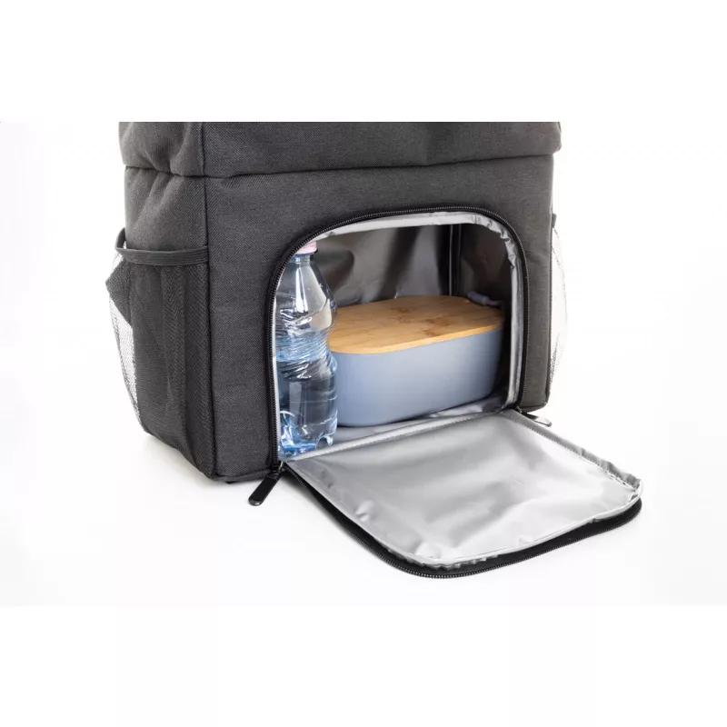 Chilltop plecak termiczny RPET - czarny (AP808276-10)