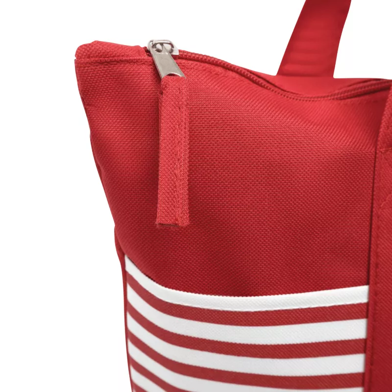 Torba na zakupy - biały, czerwony (56-0820531)