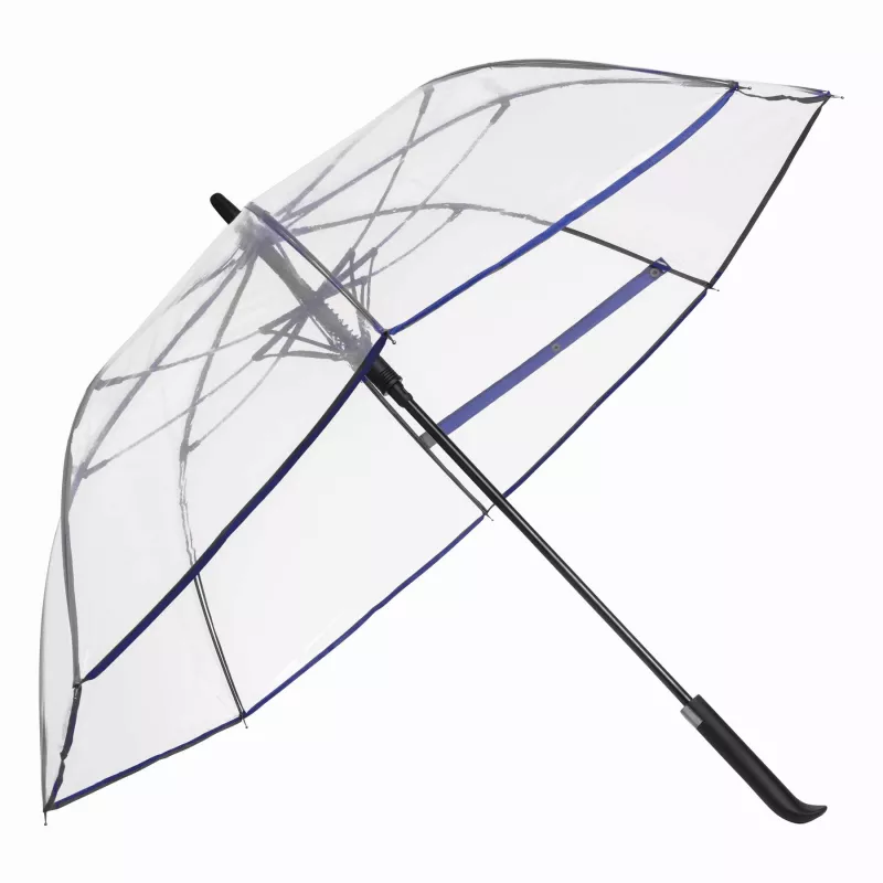 Automatyczny parasol - niebieski, transparentny (56-0103400)
