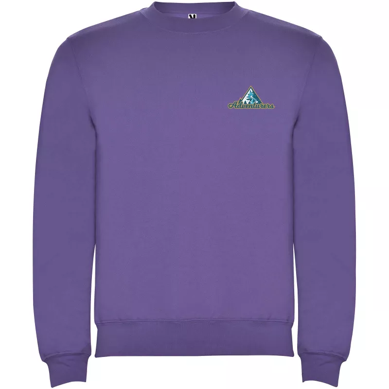 Ulan bluza unisex z zamkiem błyskawicznym na całej długości - Irlandzki fiolet (K1070-IRISPURP)
