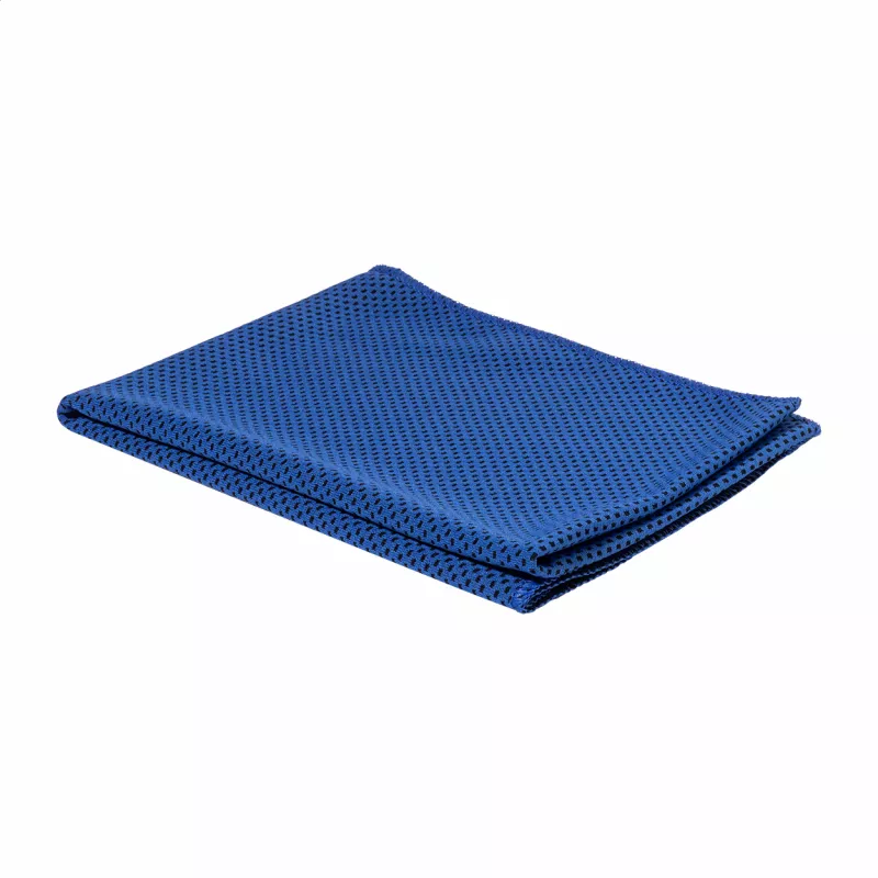 Fitmax butelka sportowa RPET z ręcznikiem - niebieski (AP800278-06)