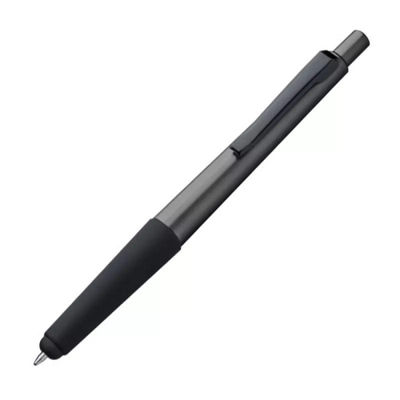 Długopis plastikowy do ekranów dotykowych - ciemnoszary (1888277)