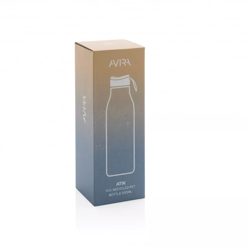 Butelka sportowa 500 ml Avira Atik z RPET - fioletowy (P438.039)